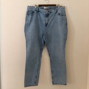 Abercrombie & Fitch The '90s Slim Straight Ultra High Rise Jean Size 35/20 Short
